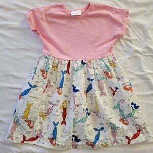 Hanna Andersson girls mermaid print dress